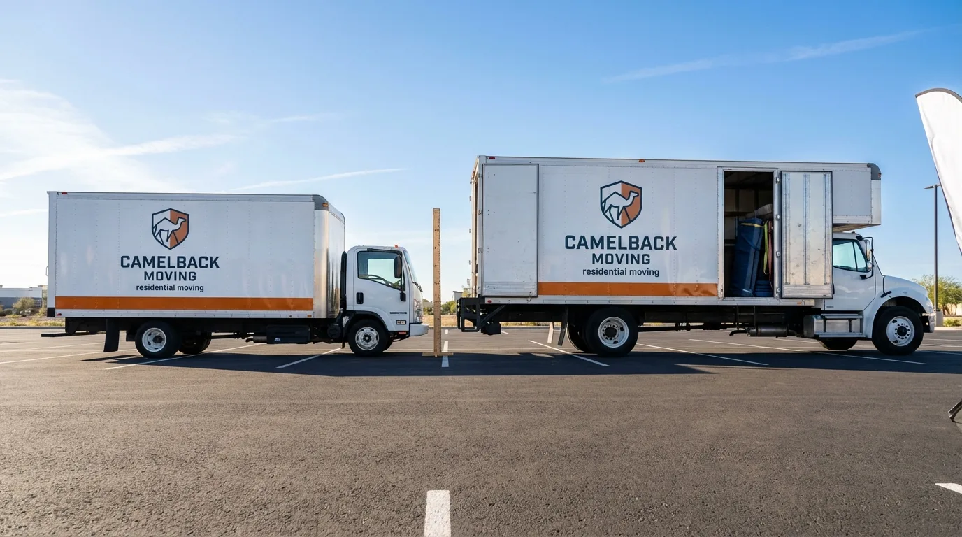 Moving truck size capacity guide in Port Charlotte